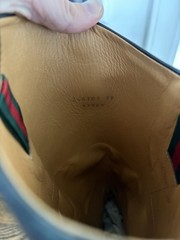 Gucci Black Leather Tall Riding Boots Equestrian Style Women’s US 7.5 MPN 246703