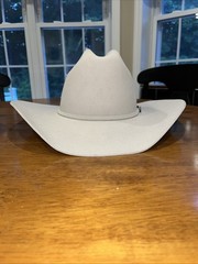 CAVENDERS RODEO KING Men’s Felt Western Cowboy Hat Gray ~Size 7 1/4 ~ New Unworn