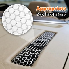 40×13 6mm Honeycomb Grill Mesh Car Grille Inserts for Bumper Aluminum