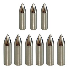 12pcs Glue on Field Points 11/32 Wood Arrow Points Glue on Arrow Tips for Woo…
