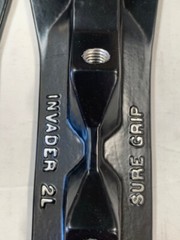 New NOS Sure Grip Invader 45 degree Black roller skate plates size 5 – one pair