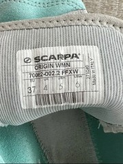 Women’s Leather Climbing Shoes Scarpa Origin Unisex US SZ Women 6 Men 5