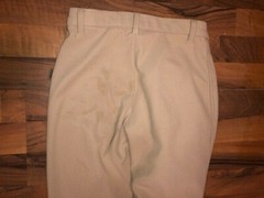 WOMENS DEVON AIRE TAN RIBBED 24 L CONCOUR ELITE BREECHES ZIP FRONT