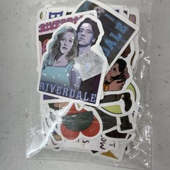 Mystery Sticker Lot Of 550 Bad Bunny Breaking Bad Riverdale Witcher Gothic New