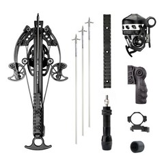 BALLISTA Bowfishing All-in Bundle: BAT Crossbow, BL33 Reel, Arrows and More