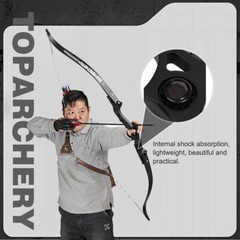 Archery ILF Bow 62″ Recurve Bow RH Aluminum Riser 12X Carbon Arrows 25-60lbs