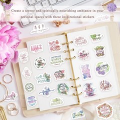 300Pc Bible Verse Christian Stickers Bible Journaling Supplies for Water Bottles