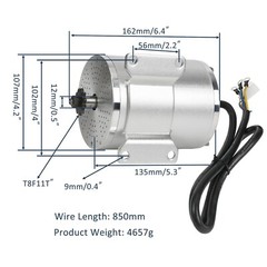 48V 1800W 72V 3000W Electric Motor Kit Go Kart Motorcycle Dirt Bike Razor MX650