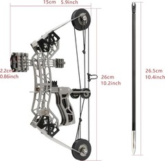 compound bow set for hunting, archery practice and fun games Archery Gift