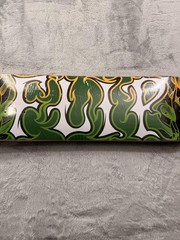 New Flip Flame Logo Skateboard Deck 8.0 Green Orange Pink Art Graphic Street
