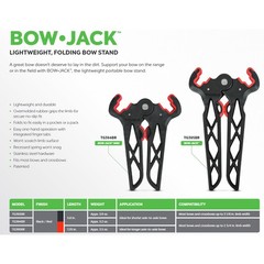 TRUGLO Bow Jack Lightweight Durable Portable Folding Bow Stand for Bowhunting