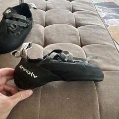 Evolv Men’s Climbing Shoes Black US 8.5 Medium Width (D, M) Sport Shoes