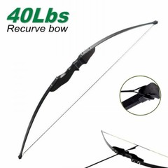 40lbs Recurve Bow Hunting Take Down Bow Archery Beginner Bow Left/Right Hand US