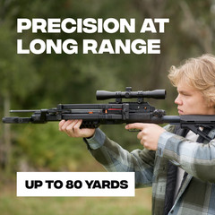 BALLISTA MegaBat Reverse Crossbow for Hunting & Fishing – 450 FPS, 360 lbs Draw