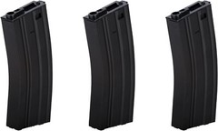 Lancer Tactical Full Metal M4/M16 300 Round High Capacity AEG Airsoft Magazine C