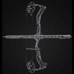 Steel Ball Launcher Rapid Bow Shooter Compound Recurve Archery Hunting Shooting