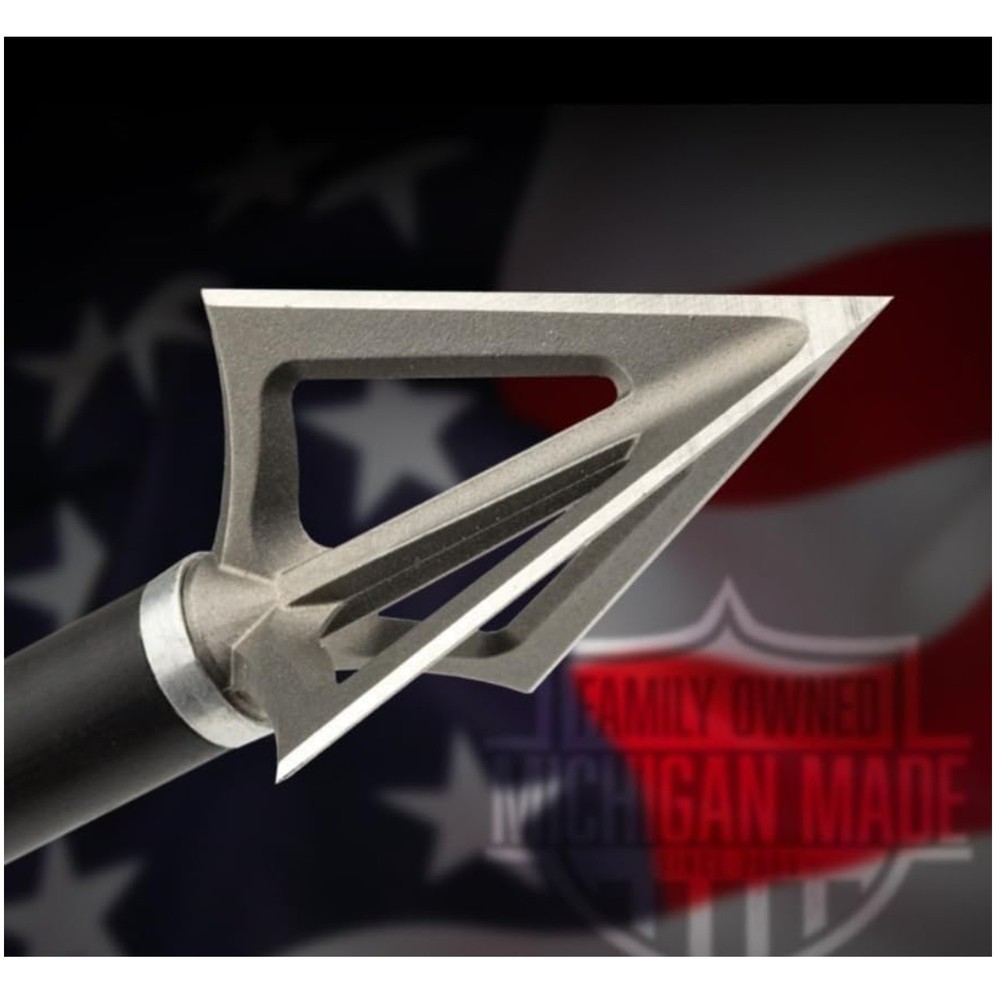 G5 Montec Archery Broadheads 3-Pack Steel Construction