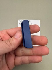 Custom Products ASA Rail Mount-Satin Blue