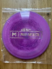 Discraft Paul McBeth ESP Sparkle Anax 173-174g — The Run Paul Throws!