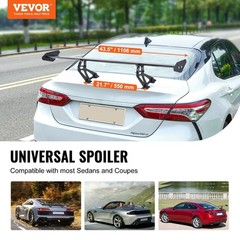 Performance 43.3inch Spoiler 1100mm Enhanced Grip at High Speeds Wing