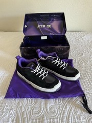 DC Shoes Clocker 2 FTP Skate Shoes Black/Purple, Men’s US 11.5 Medium