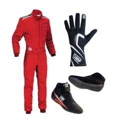 GO KART RACE SUITE CIK/FIA LEVEL2 WITH SHOES GLOVES AND Free BALACLAVA