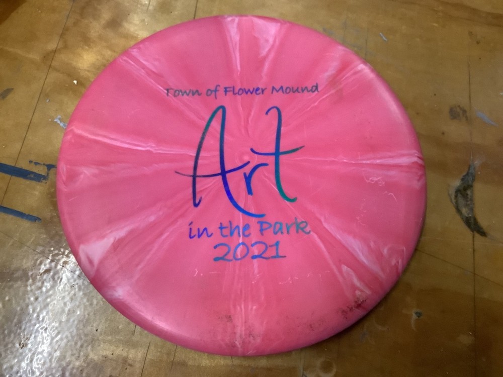 Dynamic Disc Prime Burst Bounty 178 gram golf disc 2021 Art on the Park swirly