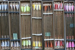 Premium Wood Arrows, Spined and Weight Matched. Dozen Packs