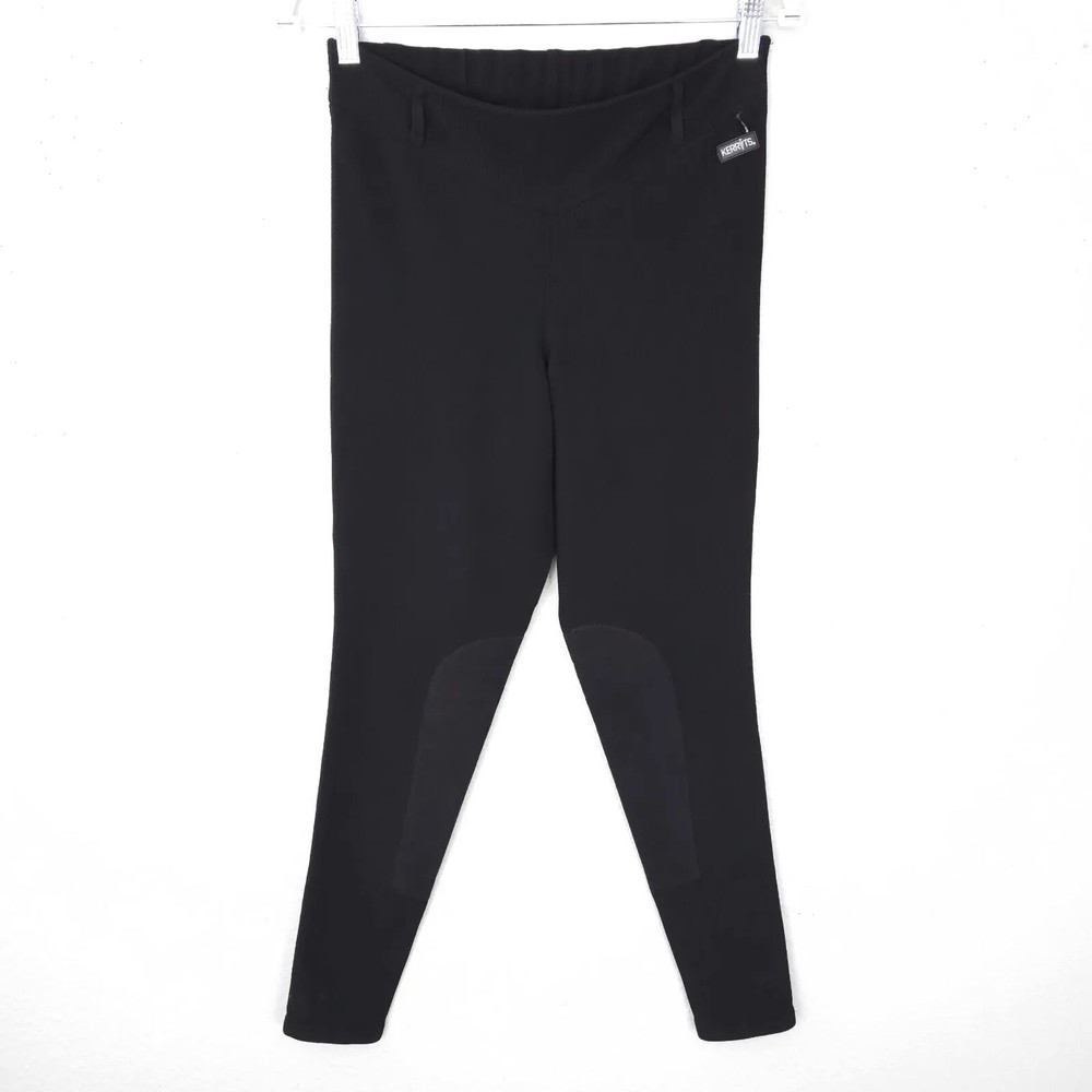 KERRITS Breeches Women’s MEDIUM Microcord Clarino Ultrasuede Knee Patch Leggings