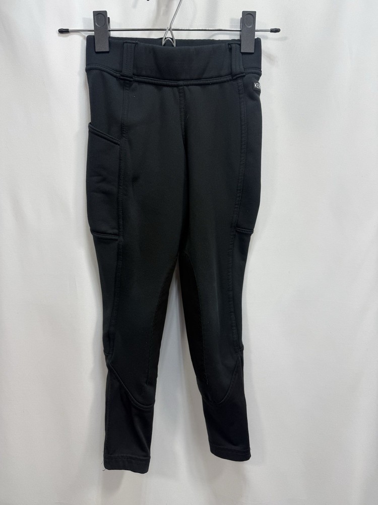 KERRITS Unisex Kids Size S Black Horse Ridding Pants