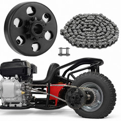 3/4″ Go Kart Centrifugal Clutch 10T #40/41/420 Chain Kit For Predator 212 GX200