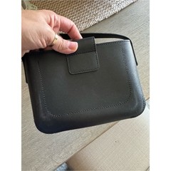 Lacoste women’s Amelia leather shoulder bag