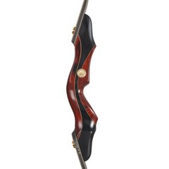 60″ Recurve Bow 25-50lbs Takedown Wooden Left Hand Bow Archery Outdoor Hunting
