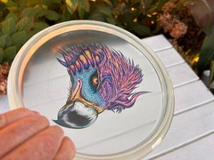 2018 Prehistoric Roc Smoke 180G Champion Patent # Penned Disc Golf Innova #3388
