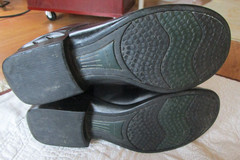 WOMENS ARIAT 10B BLACK STYLE 10000801 HERITAGE PADDOCK LACED UP BOOTS