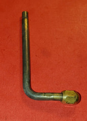 Crosman 760-044 Brass Bolt Long & 760-050 Brass (short side hex) Bolt Knob,