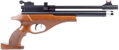 Beeman 2027 Marshall Wood Stock .177 Cal Pre-Charged Pneumatic PCP Air Pistol