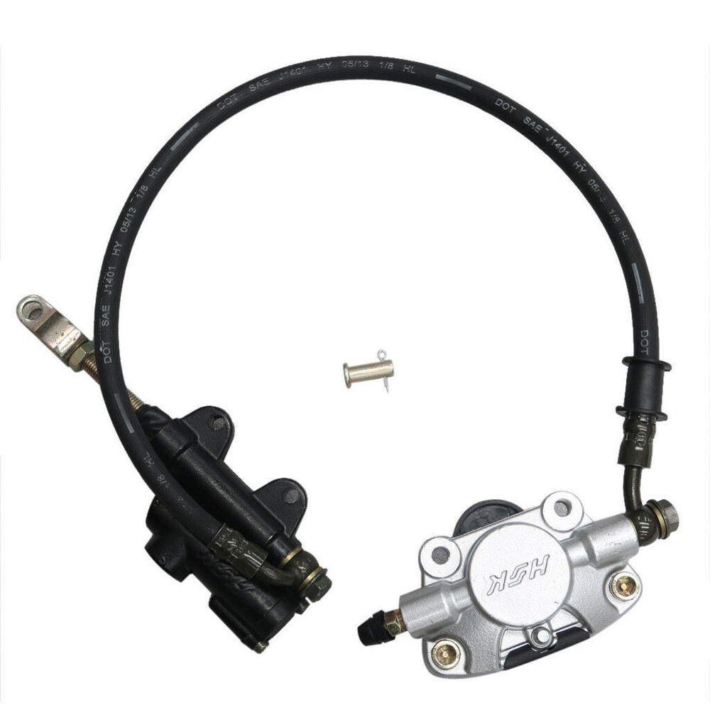 Hydraulic Rear Disc Brake Caliper Master Cylinder& Brake Pad Brake System