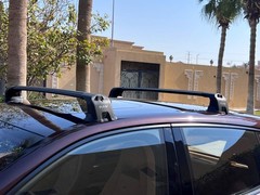 For Porsche Panamera 2009-2016 Roof Rack Cross Bars Fix Point Alu Silver