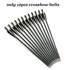 Archery 20″ Crossbow Bolts Arrows or 100gr Broadhead or Lighted Nock for Hunting