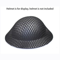 Tactics Airsoft Helmet Net Cover, Army Green Camouflage One Size, black