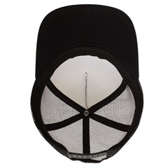 Slime Balls Wheels Hat Logo Mesh Trucker Black/Black