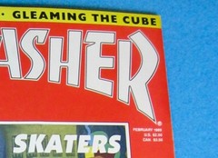 1980’s THRASHER Skateboard Magazine February 1989 128 Pages