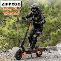 ZIPPYGO 1000W Adult Electric Scooter 48V 15.6Ah 28MPH 34 Miles Foldable Commuter