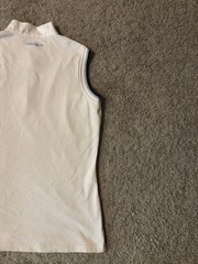Pikeur Sports 1/4 Button Equestrian Riding Sleeveless Shirt Women’s Size 38