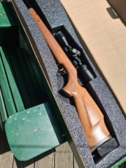Beeman R9 air rifle .177 w/ Athlon Talos 3-12×40 adjustable parallax Scope…