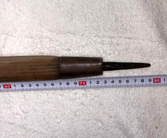 Charlet Moser Super Conta Vintage Ice Axe Wood Shaft 80cm France