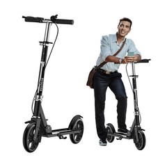 Scooters for Kids 8-12, Teens & Adults – Foldable Commuter Scooter with Bell,…
