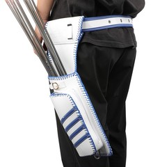 Leather Arrow Quiver Belt Waterproof Durable Bow Hunting Shooting Target Archery