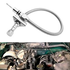 Flexible Transmission Dipstick Tube for GM 4L80E 700R4 4L60E, with Firewall